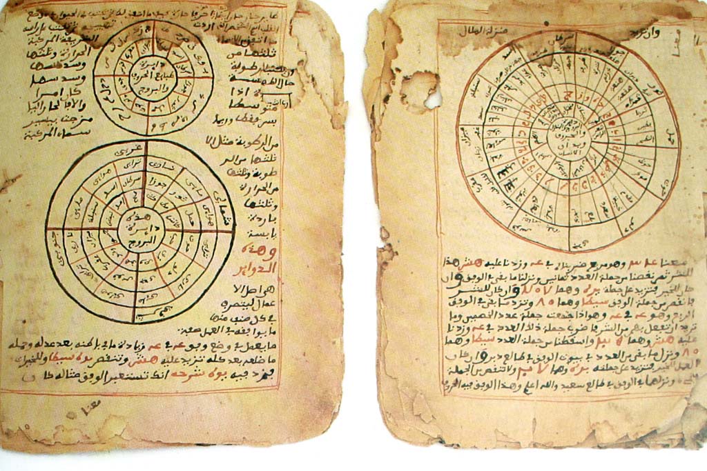 Astronomy and mathematics manuscripts from Timbuktu