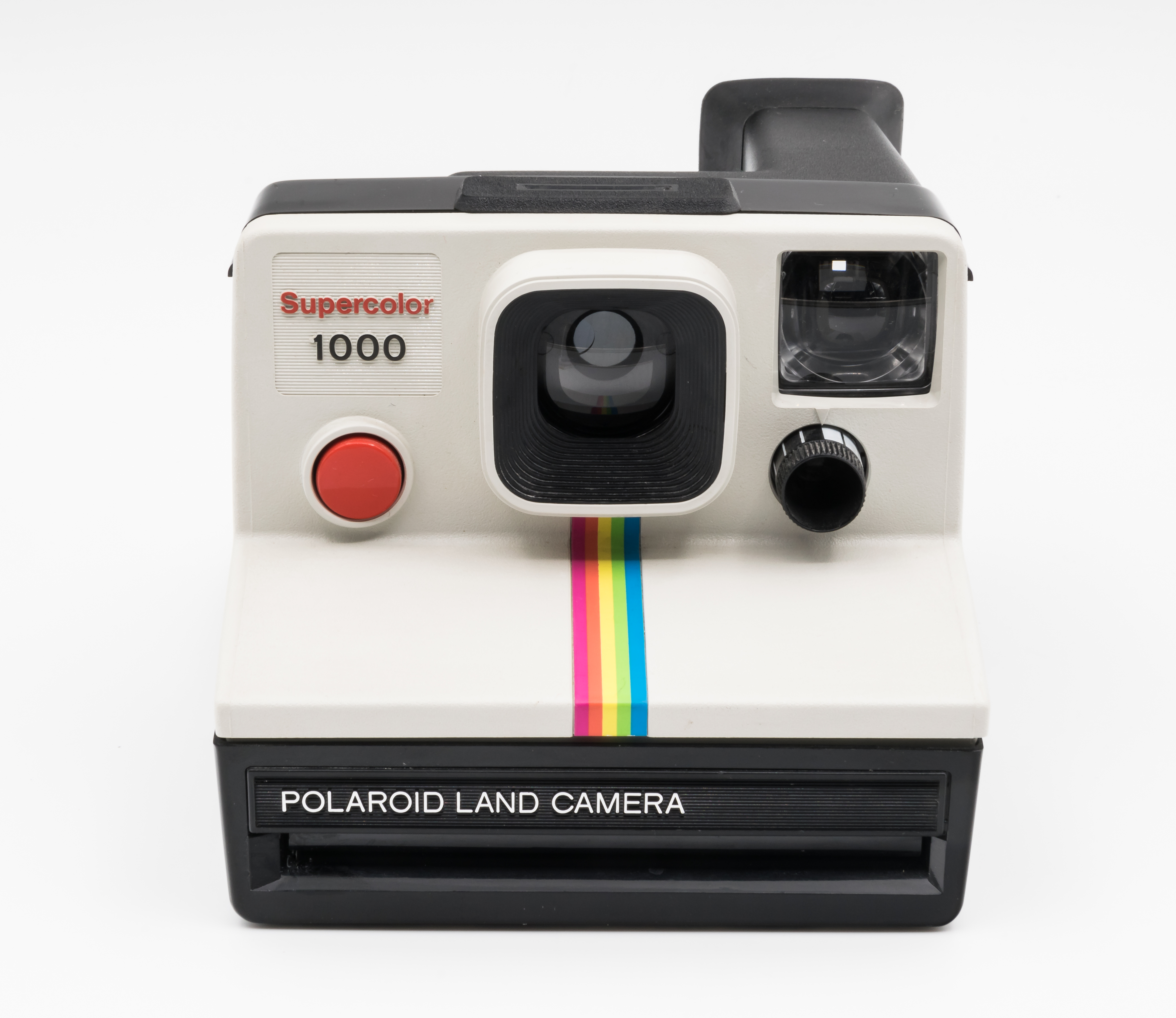 Illustrative Polaroid camera
